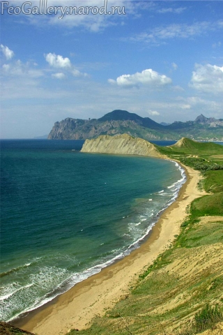 Фото Крым. Вид на Тихую бухту, мыс Хамелеон