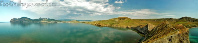 Фото Крым. Панорама. Вид на Карадаг