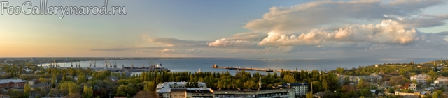 Фото Крым. Панорама города Феодосия