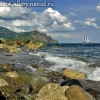 Фото Крым. Вид на Карадаг из Лисьей бухты