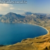 Фото Крым. Вид на Коктебельский залив и горный масив
