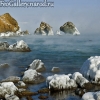 Фото Крым.  Вид на Лягушачью бухту со скалами