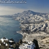 Фото Крым. Панорама. Вид на залив от мыса Меганом